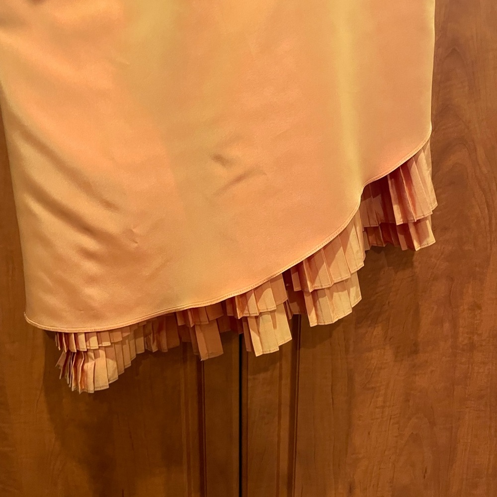 gianfranco ferre iridescent orange dress in size 8. - Picture 3 of 3